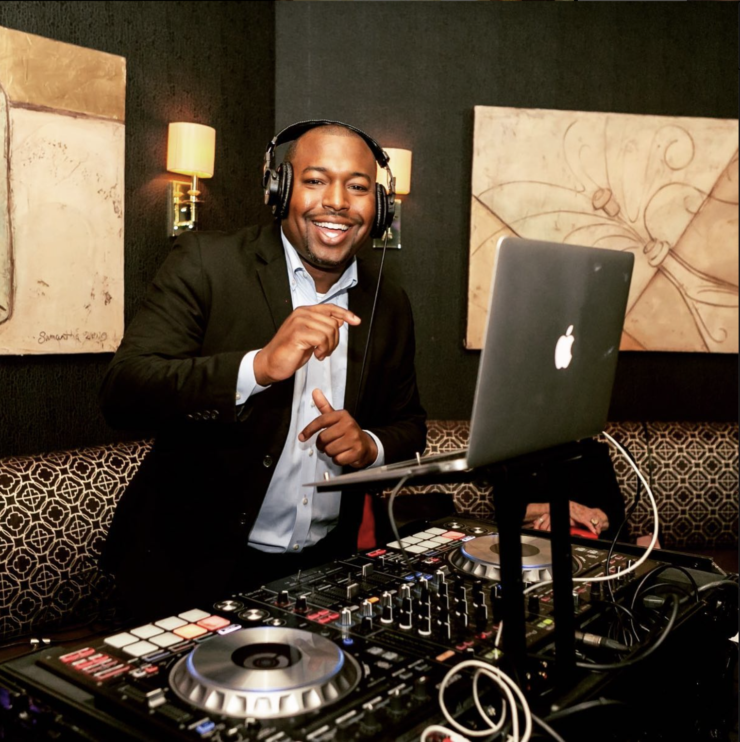 DJ Steve at a corporate event